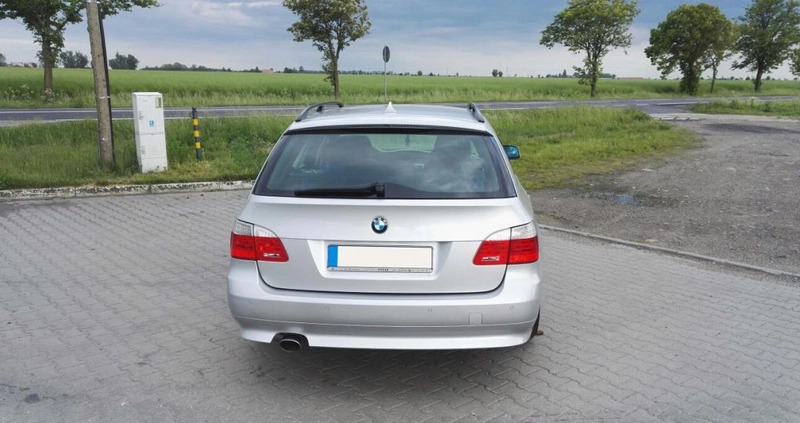 BMW Seria 5 cena 19700 przebieg: 260734, rok produkcji 2008 z Gniezno małe 56